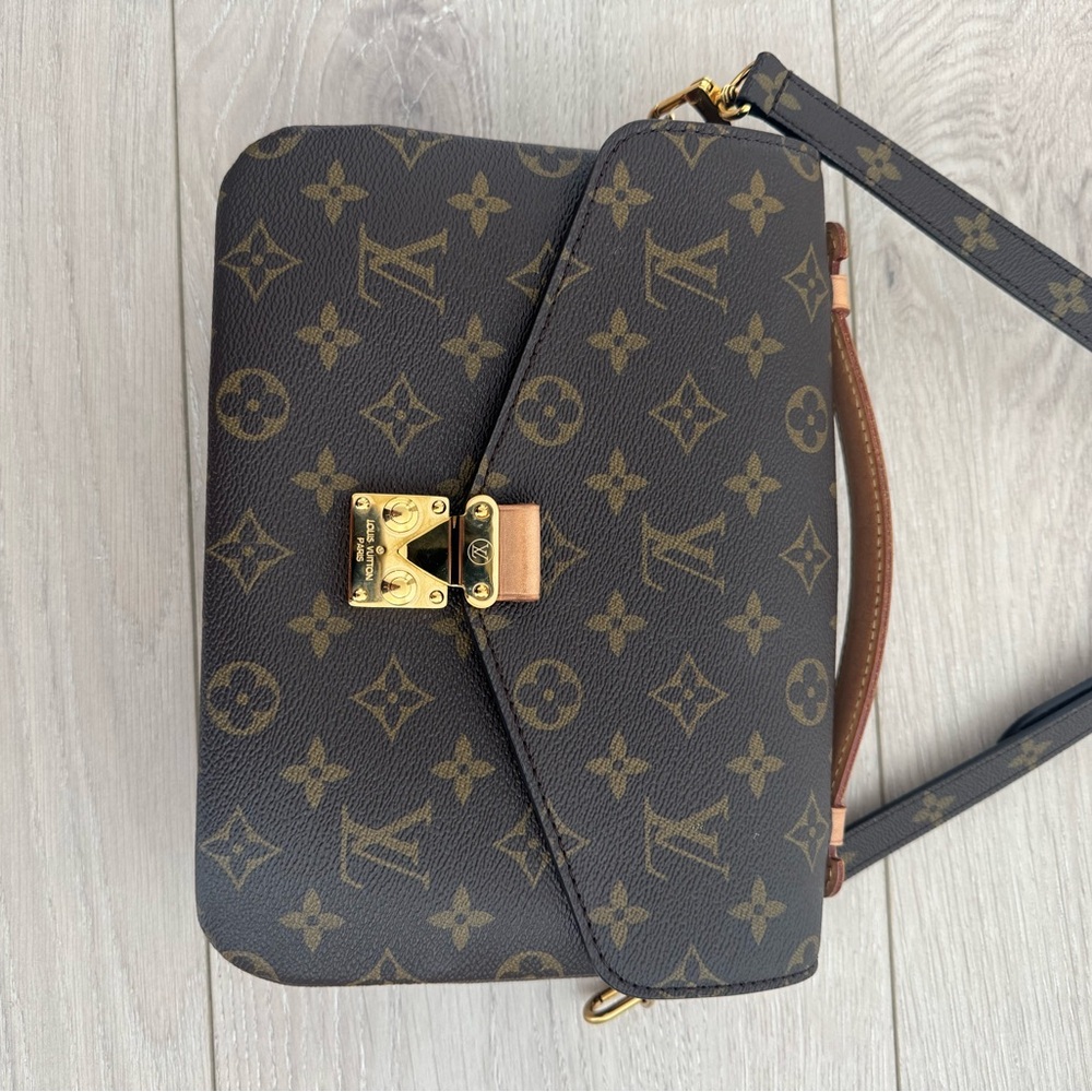 Louis Vuitton Dark Brown Monogram Crossbody Bag